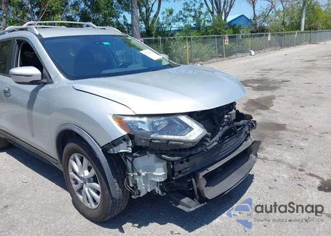 2020 Nissan Rogue Sv Fwd из США, поврежденный, VIN JN8AT2MTXLW013193